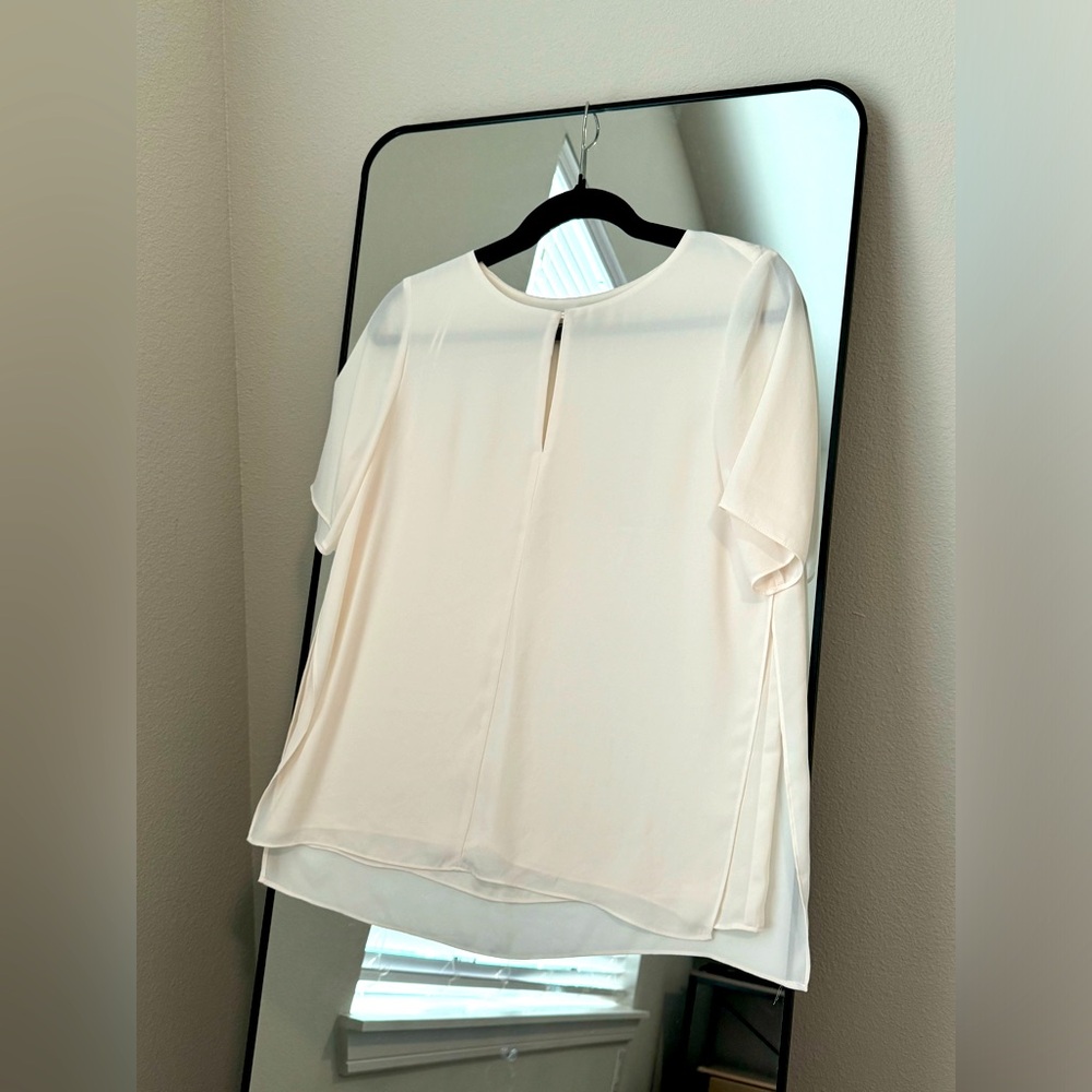 MANGO Suite Layered Chiffon Blouse - S